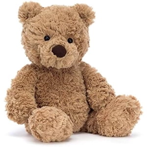 Tian Qi Bumbly Bear Stuffed Animal, Small 11 inches | Teddy Bear Plush Toy | Classic Children's Gift Small - 12" Small - 12" Small - 12"