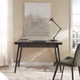 thumbnail image 4 of Pemberly Row Metal and Wood Computer Desk in Gray/Matte Black, 4 of 7