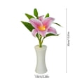 thumbnail image 2 of Lunxisen 2 Pcs Flower Pot Night Light Desk Lamp Home Decor Ambient Lighting Gift Idea, 2 of 8