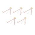 thumbnail image 1 of 5Pcs 3-In-1 Stainless Steel Tobacco Pipe Accessories Polished, Compact Design, Suitable for Men, 1 of 7
