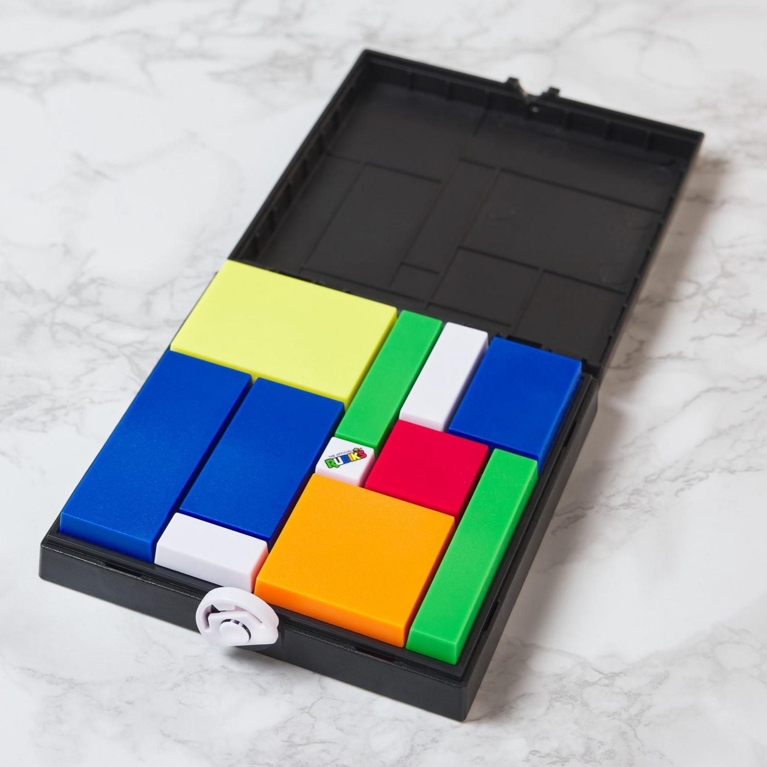 Rubik's Cube Gridlock, le jeu de casse-tête et de résolution de problèmes inspiré du jouet à manipuler classique, pour adultes et enfants à partir de 7 ans