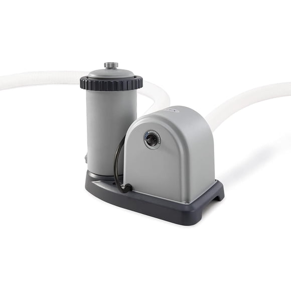Intex Krystal Clear Cartridge Filter Pump, 1,500 GPH