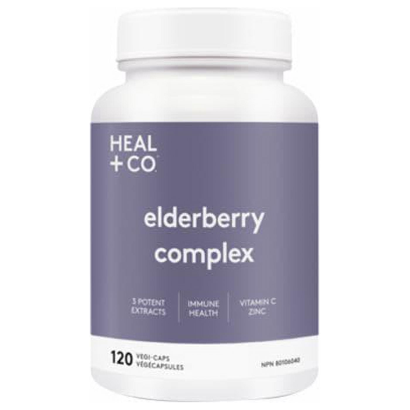 Heal + Co. - Elderberry Complex, 120 Capsules
