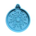 thumbnail image 4 of XZNGL Christmas Ornaments Round Shape Pendant Molds For Epoxy Resin DIY Crafts Jewelry Keychain Making, 4 of 9