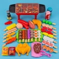thumbnail image 4 of Mini Food Toys Kids Pretend Play Kitchen Toys Simulation Cookware Cooking BBQ Oven Kit Role Play Game Educational Gift Children, 4 of 7
