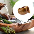 thumbnail image 3 of jifeng Circulating Water Clay Pot Decorative Ceramic Jar Waterfall for Home Outside Yellow, 3 of 9