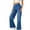 bleu, variante sur biudgviw Jeans à Jambe Grand pour Femmes, Amples, Taille Haute, à Enfiler, Pantalon en Denim Extensible, Tendance et Décontracté, avec Poches