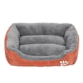 thumbnail image 4 of XZNGL Lit Carré Chaud d'Hiver pour Animaux, Fournitures pour Animaux, Lit de Couchage pour Chat et Chien, 4 of 8