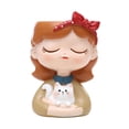 thumbnail image 2 of koolsoo Fairy Girl Planter Pot Display Garden Decor for Windowsill Patio Living Room Cat, 2 of 9
