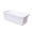 White, variant on Rectangular Window Sill Planter with Attached Tray for Indoor and Outdoor Gardening Vegetables Flowers