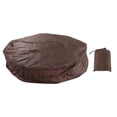 thumbnail image 2 of Housse Ronde pour Spa Extérieur, Housse de Baignoire Ronde pour Patio, Compacte et Pliable, Taffetas de Polyester 190 Argenté pour Spa, 2 of 8