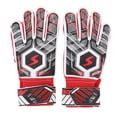 thumbnail image 2 of Gants de Gardien de Soccer, Excellente Performance d'Adhérence, Résistance aux Collisions, Matériaux en Nylon PU, Gants de Gardien pour Enfants pour l'Entraînement des Doigts des Jeunes et des Adultes, 2 of 8