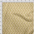 thumbnail image 4 of oneOone Cotton Cambric Yellow Fabric Abstract Craft Projects Decor Fabric Printed By The Yard 56 Inch Wide, 4 of 4