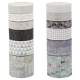 thumbnail image 1 of MasteelfCA 12 Rolls Washi Tapes Decorative Stickers Tapes Washi Paper Sticker for Scrapbook, 1 of 7