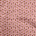 thumbnail image 1 of oneOone Rayon Orange Fabric Jacobean Floral Craft Projects Decor Fabric Printed By The Yard 56 Inch Wide, 1 of 4
