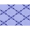 thumbnail image 1 of Ahgly Tapis Rectangulaire Lavable en Machine Intérieur Transitionnel Bleu Pastel, 2 Pieds x 4 Pieds, 1 of 7