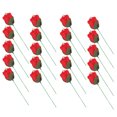 thumbnail image 1 of Fleur Apparente en Flamme, 20 Pcs Jouets de Rose en Flamme Robustes et Résistants, 1 of 8