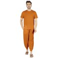 thumbnail image 1 of Inkmeso Ensemble de Pyjama Uni pour Hommes, Manches Courtes, Vêtement de Nuit à Col Rond, Ensemble de Pj, 1 of 7
