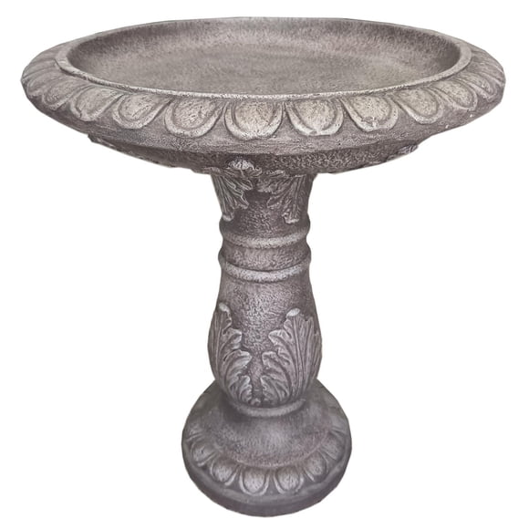 Angelo Décor 24.4-inch Acanthus Birdbath