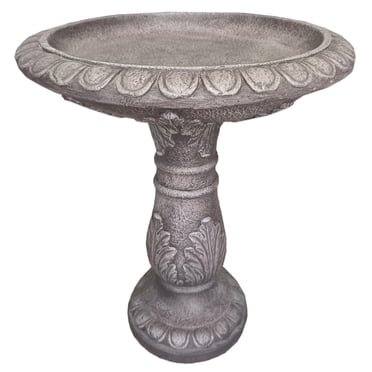 Angelo Décor 24.4-inch Acanthus Birdbath