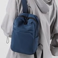 thumbnail image 4 of Canada Day Kcavykas Back to School Season,Leisure Solid Color Backpack Outdoor Travel Light Small Backpack Trend Men's Solid Color Backpack, 4 of 5
