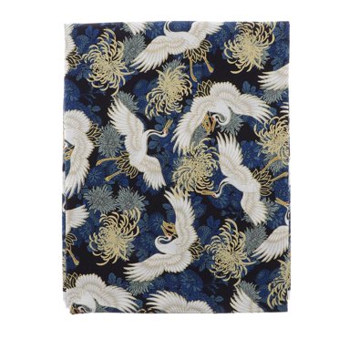 1 Meter Cotton Cloth Cotton Cloth Tan Fabrics Japanese Pattern Cloth Bundles Per Chrysanthemum Blue
