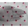 thumbnail image 4 of oneOone Viscose Chiffon Fabric Strawberry Fruit Printed Fabric 1 Yard 42 Inch Wide, 4 of 4