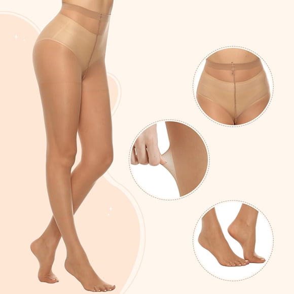 Collants Transparents pour Femmes, Culotte Gainante, Bas Nylon 20D pour le Confort et le Style au Quotidien