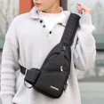 thumbnail image 4 of Bag Chest Pack USB Charging Port Anti Outdoor Cross Body, 4 of 8