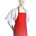 thumbnail image 2 of Chefskin Ensemble de Chef Adulte ORANGE (Apron+chapeau) Ajustable, Tissu Ultra Lite, 2 of 4