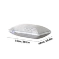 thumbnail image 2 of JWshufel Hotel Quality Bed Pillow for Sleeping Breathable Hypoallergenic Polyester Easy Maintenance Soft Firm Supportive Machine Washable Ventilation Relaxed Cool Night, 2 of 6
