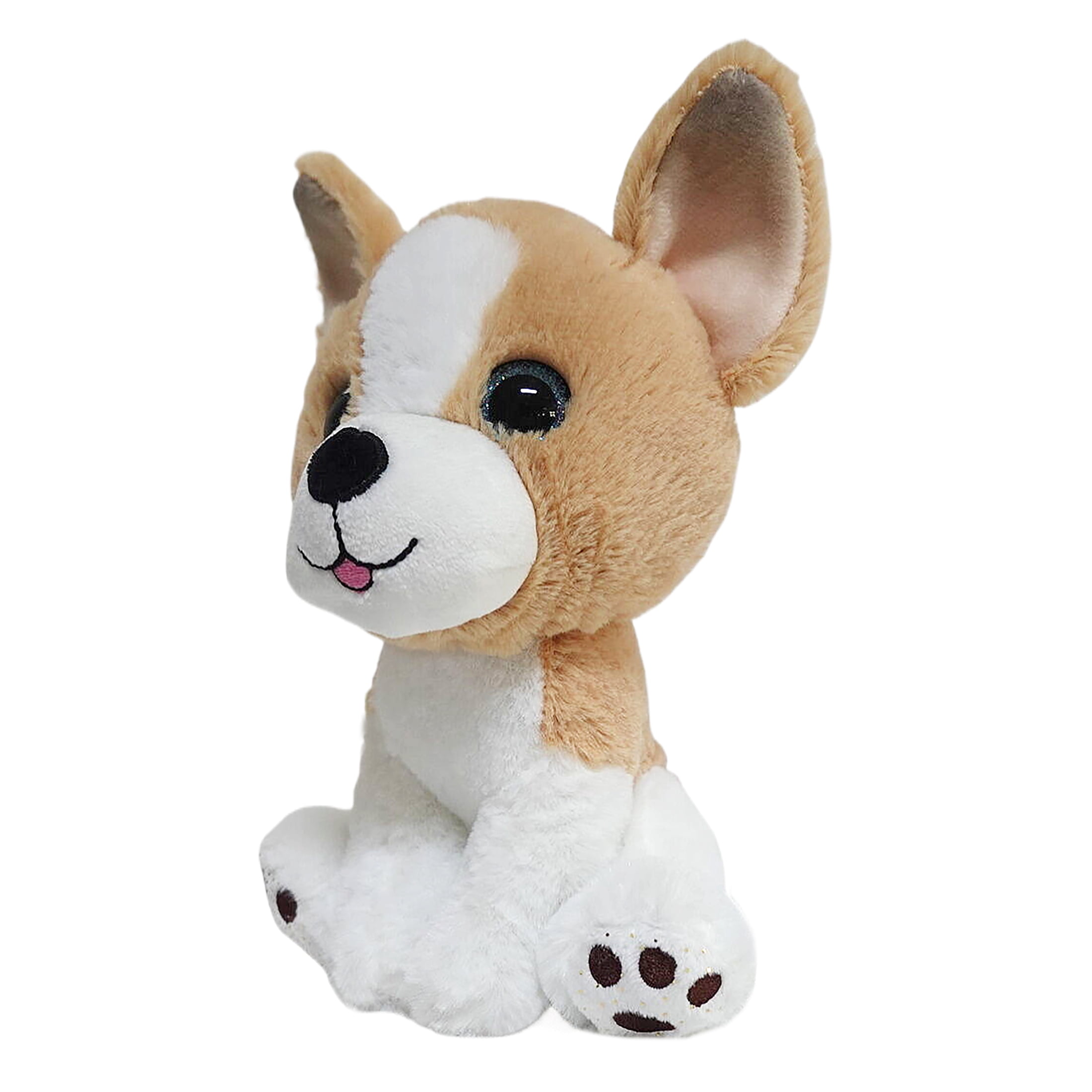 Kid Connection Plush Dog Cream 7.5inch for all ages