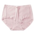 thumbnail image 5 of Clearance & Promo,Medium-Waist Underwear, Solid Color, Soft棉材质, Breathable, For Daily, Comfortable Fit, Seamless Design All-Day Comfort|Nylon,Spandex,Light Blue,Sopatenor, 5 of 5