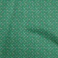 thumbnail image 1 of oneOone Georgette Viscose Green Fabric Colorful Dinosaur Cartoon Craft Projects Decor Fabric Printed By The Yard 42 Inch Wide, 1 of 5