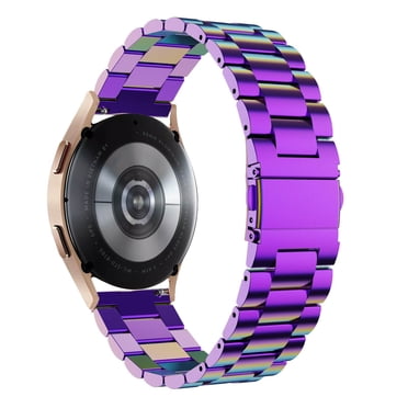 EGNMCR For Galaxy Watch4/Galaxy Watch4 Classic Smart Warch Luxury Stainless Steel Wrist Strap Metal Wristband watch band
