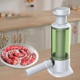 thumbnail image 3 of ABPWLY Machine Manuelle à Garnir les Saucisses, Outil de Remplissage pour Saucisses de Cuisine Familiale avec 4 Embouts, pour le Traitement de la Viande, 1 Ensemble, 3 of 4