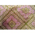 thumbnail image 4 of oneOone Cotton Silk Fabric Diamond|Triangle & Check Geometric Decor Fabric Printed BTY 42 Inches Wide, 4 of 4