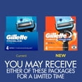 thumbnail image 4 of Gillette Fusion5 ProGlide Chill Razor Refills, 4 Razor Cartridges for Flexball Handle, 5-Blade Razor Blades, Lubrication, 4 of 17