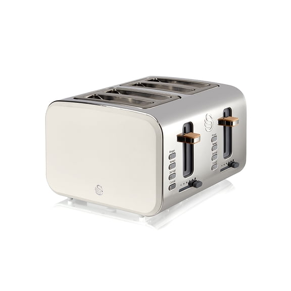 Swan Nordic Grille-Pain 4 Tranches - Blanc