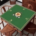 thumbnail image 5 of EGNMCR Room Decor Home Decor Mahjong Mat Reduction Mahjongg Table Mat Mahjong Accessories Tablecloth Game Poker Domino Game Game Mat For Card Board And Tile Games 70x70cm a tablecloth, 5 of 5