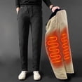 thumbnail image 2 of Fiogavroetic 10 Heating Areas Heated Pants For Men, Heated Pants With Fleece , Lightweight USB Electric Heated Pants With 3 Heating Level (Battery Pack Not Included), 2 of 7