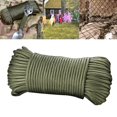 thumbnail image 3 of S SERENABLE 100 Type III 650-4 mm Corde en Nylon - Corde de Camping Randonnée Pêche Survie Garçon Scout Vert, 3 of 9