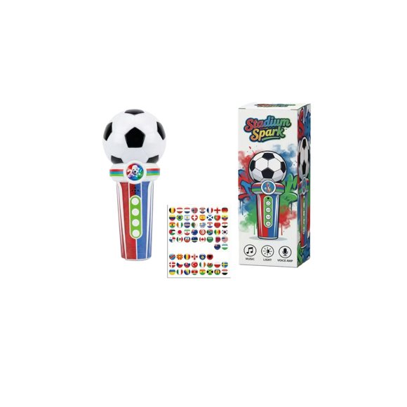 LFKERWMG Made in Canda Football Shaped Microphone for Kids – Cheerleading Horn for Fan Support At Every Event