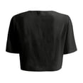 thumbnail image 4 of EQWLJWE Clearance Cardigan for Women Women Soft Chiffon Open Front Sheer Short Sleeve Cardigans For Evening Dress Lightweight Cardigans For Women Summer, 4 of 4