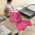 thumbnail image 2 of Meitianfacai Packing Cubes 6 Pcs, Travel Suitcase Organizers, Large Capacity Lightweight Travel Storage Bags Waterproof Multi-Functional Luggage Compression Organizer Bags, 2 of 8