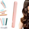 thumbnail image 1 of Ceramic Mini Hair Curler, Dual Glam Mini Dual Purpose Curling Iron, Dualglam Mini Curling Iron, for Travel Home, 1 of 8