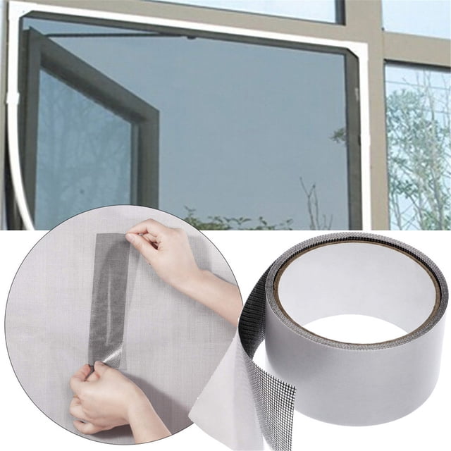 EGNMCR Mosquito Repellent Device Fly Screen Door Repair Tape Mosquito Screens Cover Screen stickers