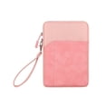 thumbnail image 3 of Tablet Bag Nylon Carry Case Portable Proof Protective Waterproof Laptop Sleeve Earphone Pocket Replacement for iPad 7.9-8.4 Inch Pink, 3 of 6