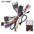 thumbnail image 1 of SKYFAME Adaptateur de Faisceau de Câblage 16 Broches Canbus Box Décodeur Alimentation Radio Android pour Land Rover Discovery 3, 1 of 1