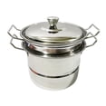 thumbnail image 3 of veasfak Frying Pan Soup Pot Stainless Steel with Kitchen Cookware, Multifunctional Egg Argent soup pot, 3 of 9